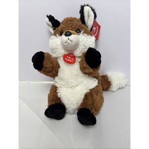 Aurora  World Full Body 10"‎ Plush Fox Hand Puppet ~Very Good Condition